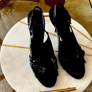 Burberry patent leather heels.Made in Italy EUR 40.5 US 9.5